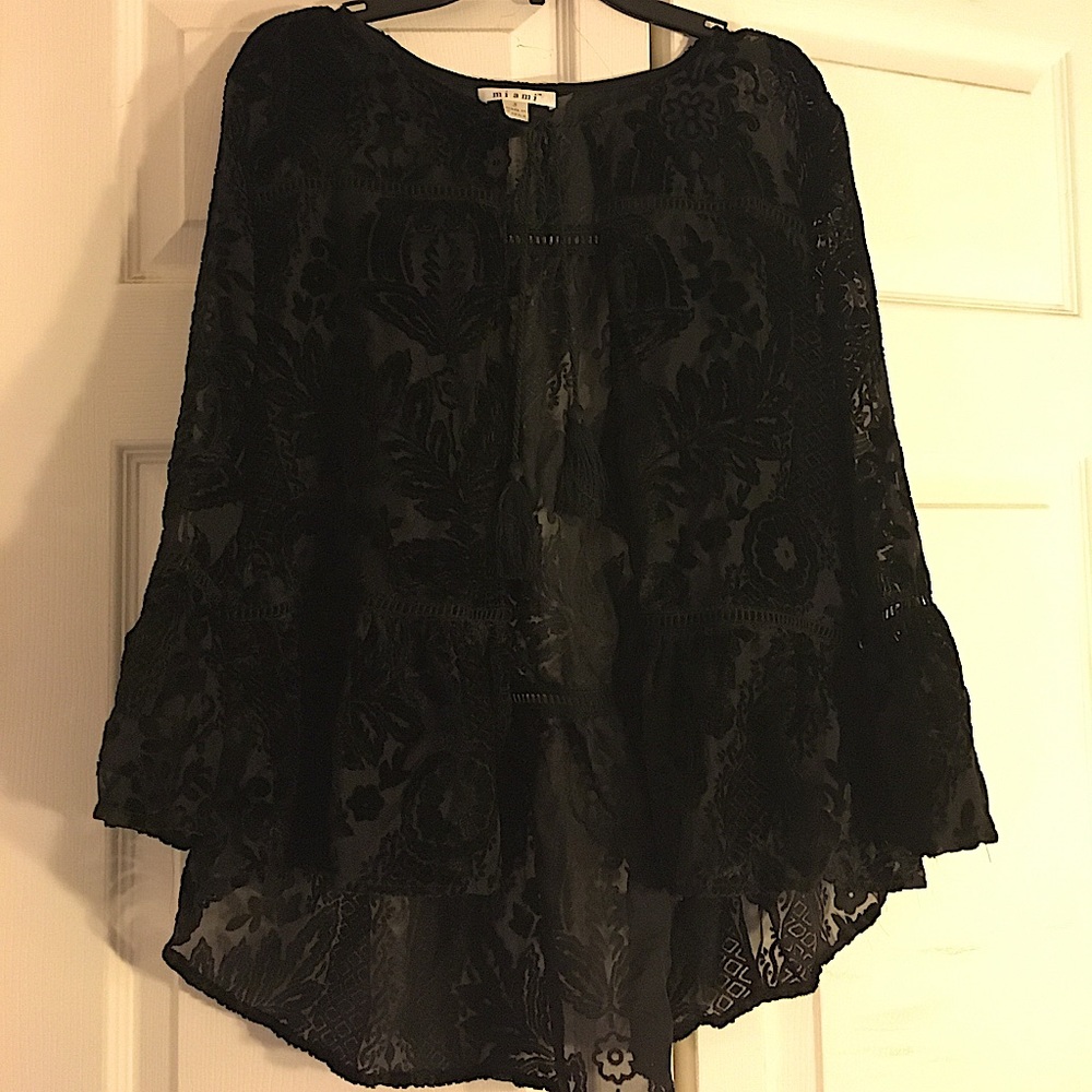 Fancy Cover Up Top.